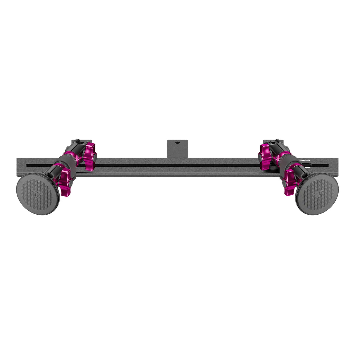 2008-2016 Ford Super Duty & 2011-2025 F-650/750 Tackform Slim Track Dash Bracket with Dual MagSafe Phone Mounts