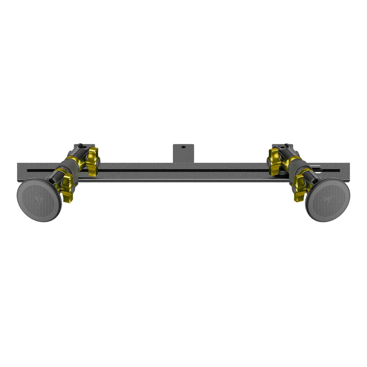 2008-2016 Ford Super Duty & 2011-2025 F-650/750 Tackform Slim Track Dash Bracket with Dual MagSafe Phone Mounts