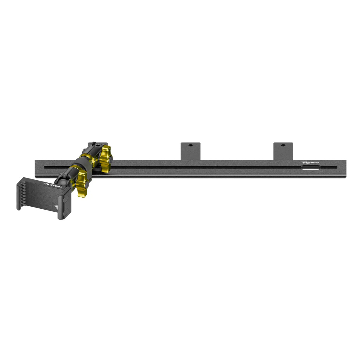 2008-2016 Ford Super Duty & 2011-2025 F-650/750 Tackform Slim Track Dash Bracket with 20LITE Phone Mount