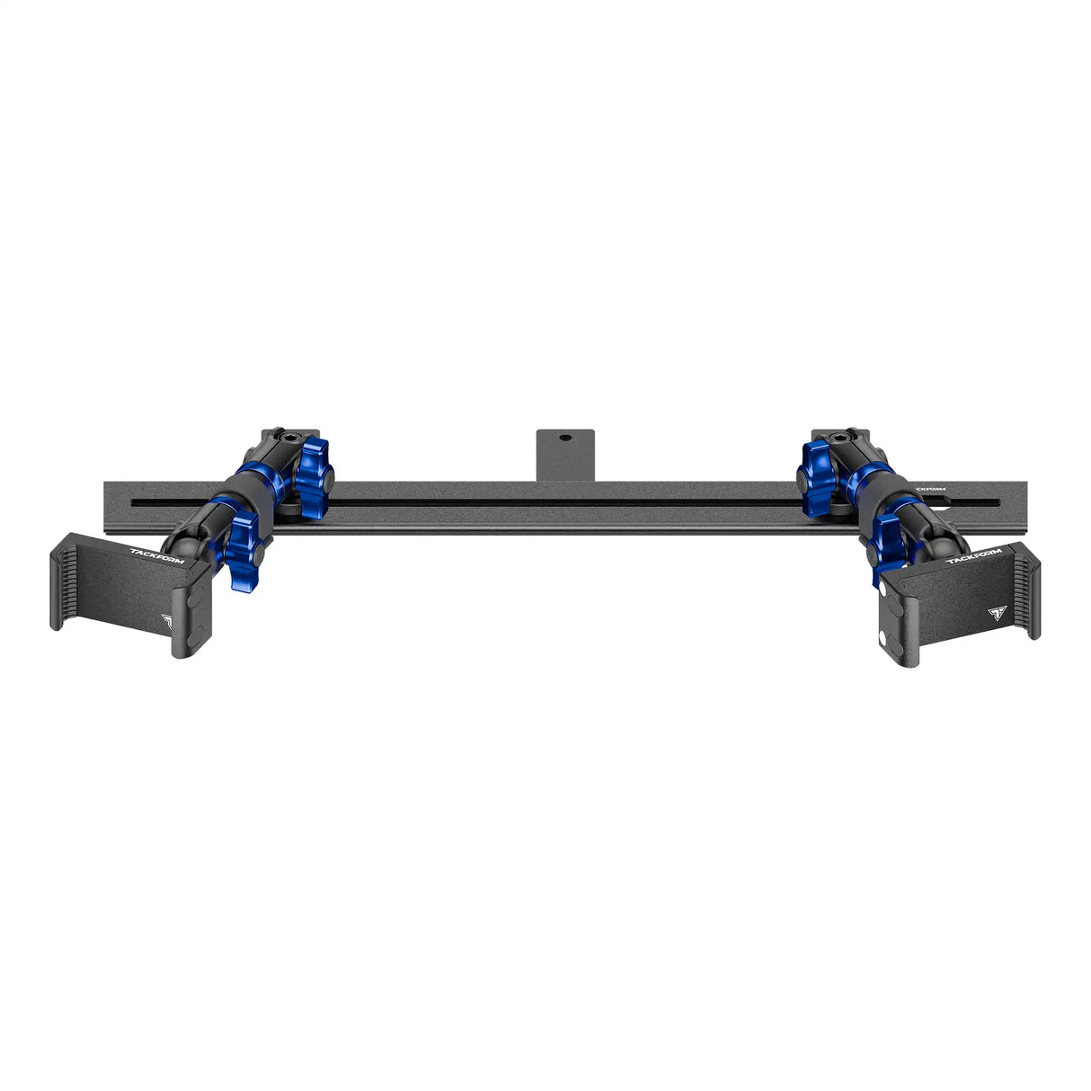 2008-2016 Ford Super Duty & 2011-2025 F-650/750 Tackform Slim Track Dash Bracket with Dual 20LITE Phone Mounts