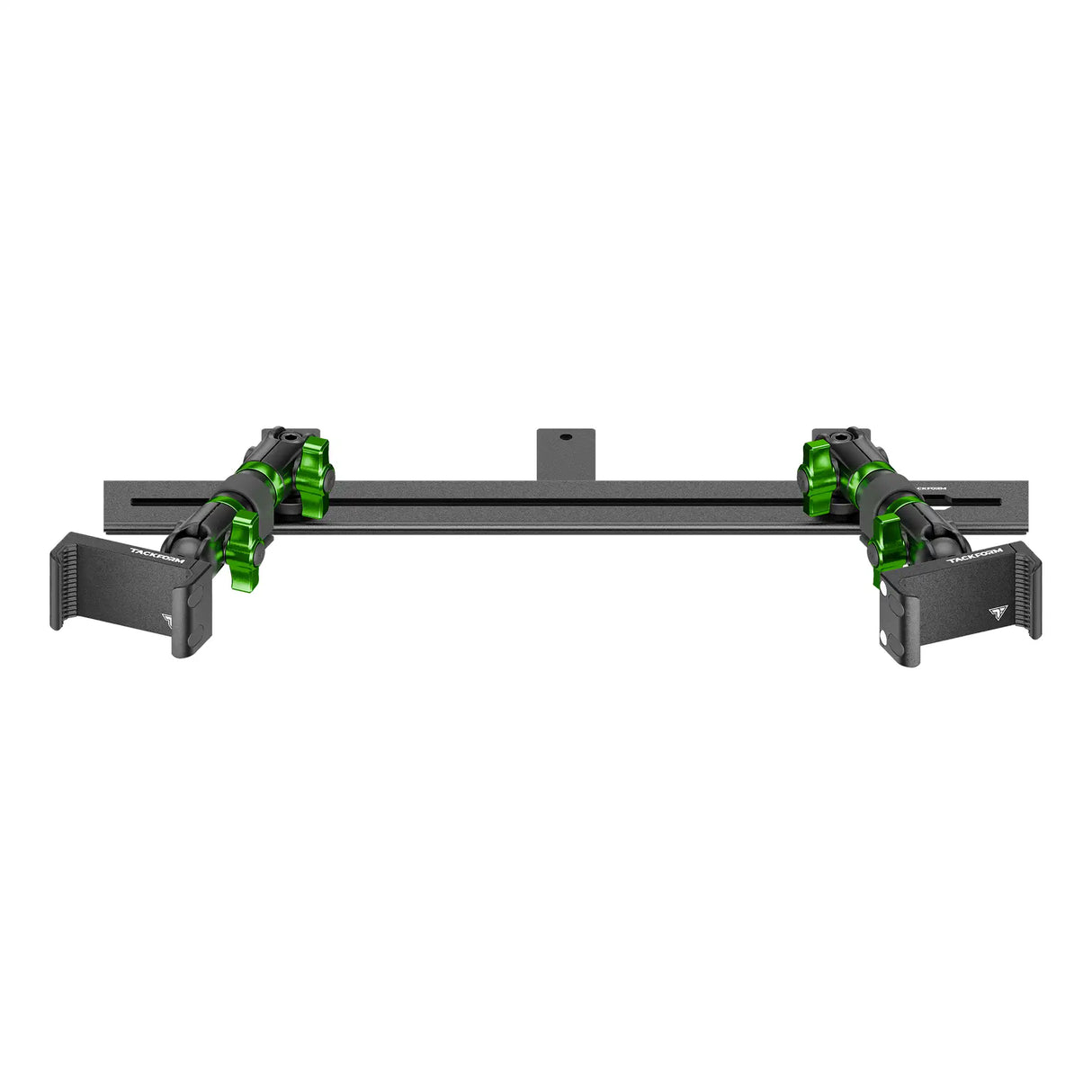 2008-2016 Ford Super Duty & 2011-2025 F-650/750 Tackform Slim Track Dash Bracket with Dual 20LITE Phone Mounts