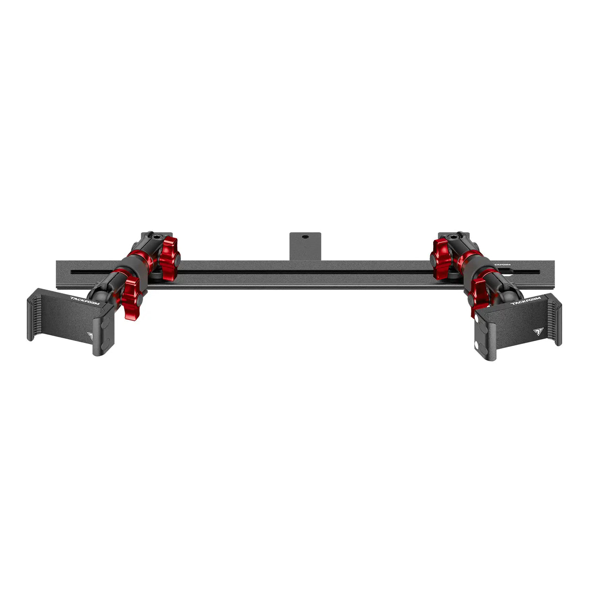 2008-2016 Ford Super Duty & 2011-2025 F-650/750 Tackform Slim Track Dash Bracket with Dual 20LITE Phone Mounts
