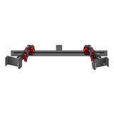2008-2016 Ford Super Duty & 2011-2025 F-650/750 Tackform Slim Track Dash Bracket with Dual 20LITE Phone Mounts