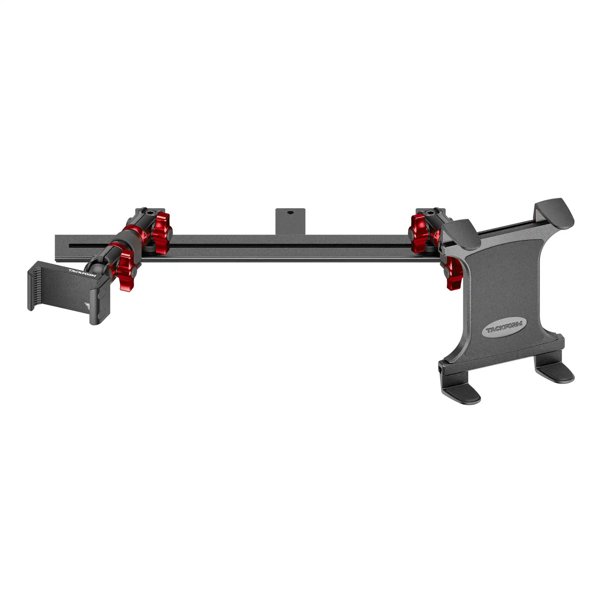 2008-2016 Ford Super Duty & 2011-2025 F-650/750 Tackform Slim Track Dash Bracket with 20LITE Phone & Tablet Mounts