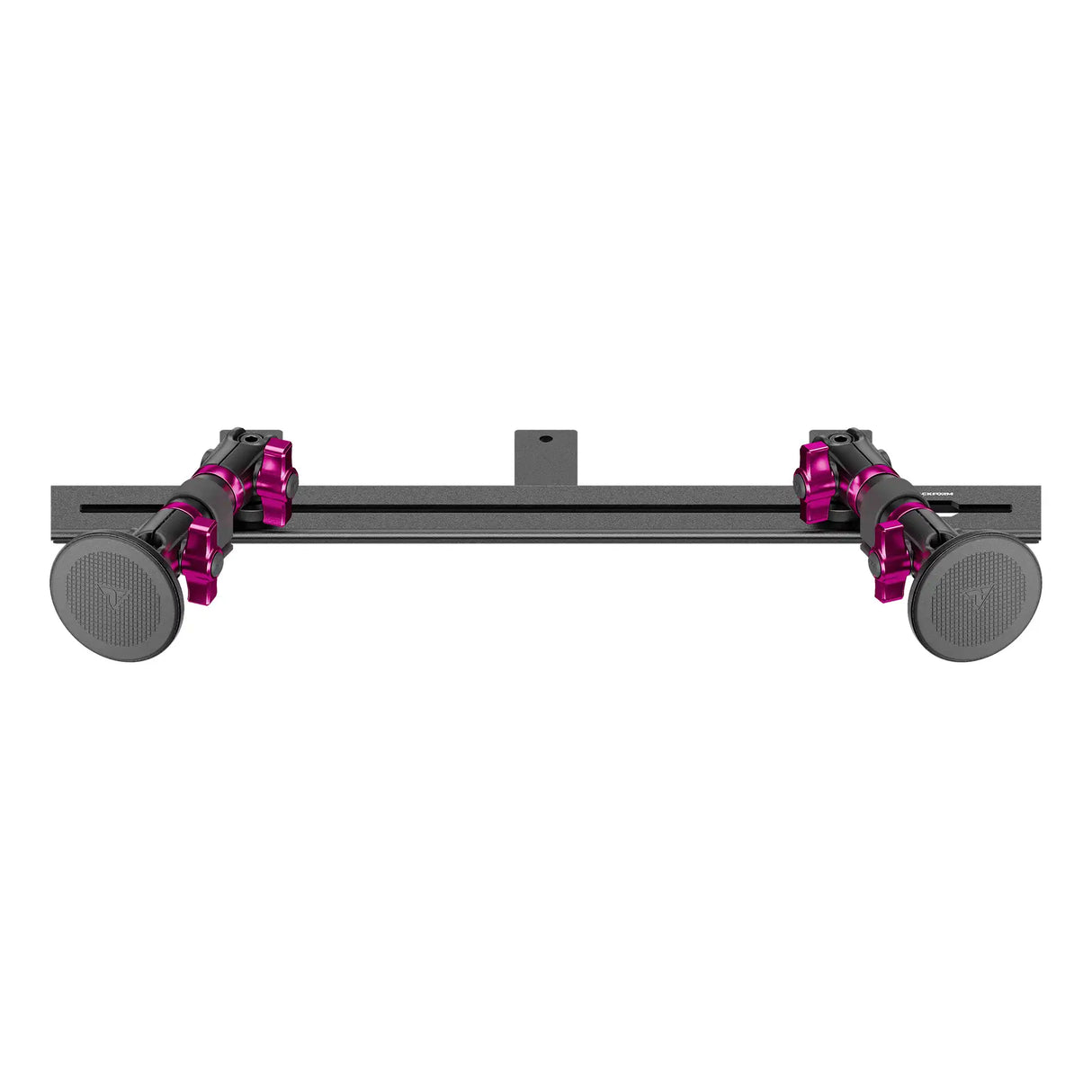 2008-2016 Ford Super Duty & 2011-2025 F-650/750 Tackform Slim Track Dash Bracket with Dual MagSafe Phone Mounts