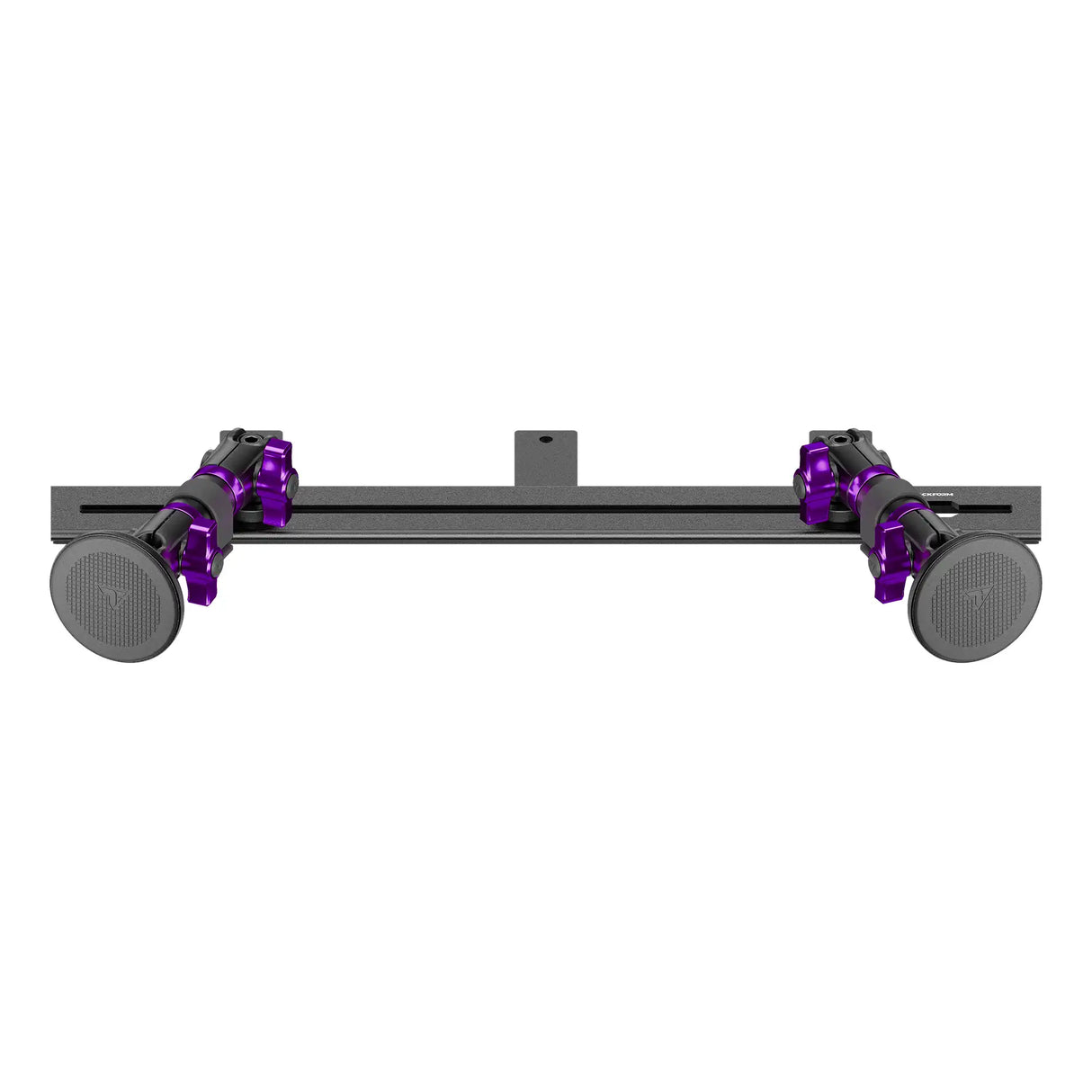 2008-2016 Ford Super Duty & 2011-2025 F-650/750 Tackform Slim Track Dash Bracket with Dual MagSafe Phone Mounts