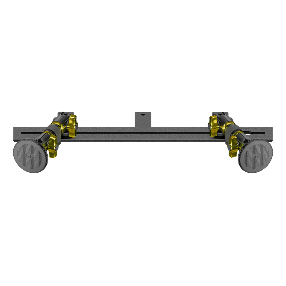 2008-2016 Ford Super Duty & 2011-2025 F-650/750 Tackform Slim Track Dash Bracket with Dual MagSafe Phone Mounts