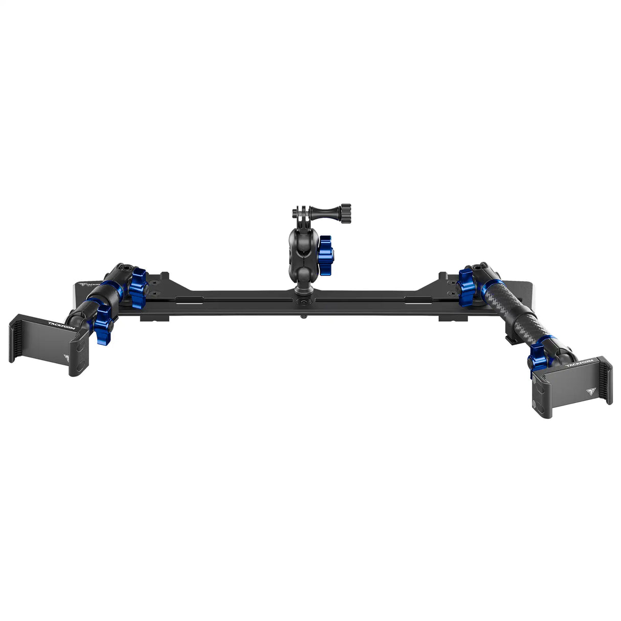 2021+ Ford Bronco & Bronco Raptor (Non-Sport) Tackform Slim Track Dash Bracket With Dual 20LITE Phone Mounts & GoPro Mount