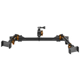 2021+ Ford Bronco & Bronco Raptor (Non-Sport) Tackform Slim Track Dash Bracket With Dual 20LITE Phone Mounts & GoPro Mount