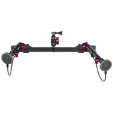 2021+ Ford Bronco & Bronco Raptor (Non-Sport) Tackform Slim Track Dash Bracket With Dual MagSafe Charging Phone Mounts & GoPro Mount