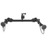 2021+ Ford Bronco & Bronco Raptor (Non-Sport) Tackform Slim Track Dash Bracket With Dual MagSafe Charging Phone Mounts & GoPro Mount