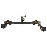2021+ Ford Bronco & Bronco Raptor (Non-Sport) Tackform Slim Track Dash Bracket With Dual MagSafe Phone Mounts & GoPro Mount