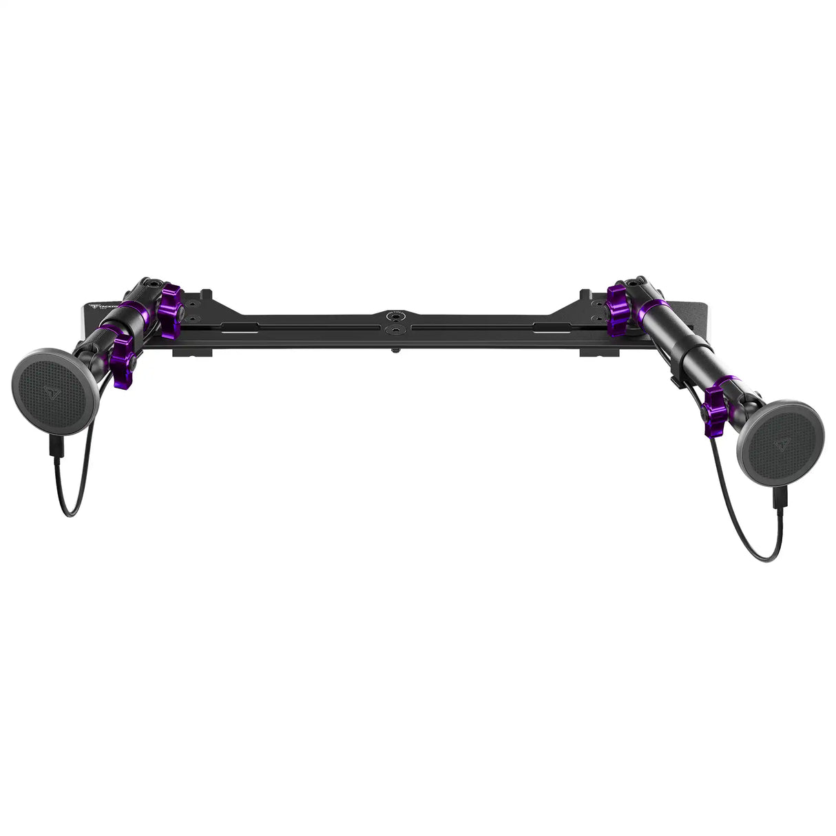 2021+ Ford Bronco & Bronco Raptor (Non-Sport) Tackform Slim Track Dash Bracket With Dual MagSafe Charging Phone Mounts