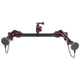 2021+ Ford Bronco & Bronco Raptor (Non-Sport) Tackform Slim Track Dash Bracket With Dual MagSafe Charging Phone Mounts & GoPro Mount