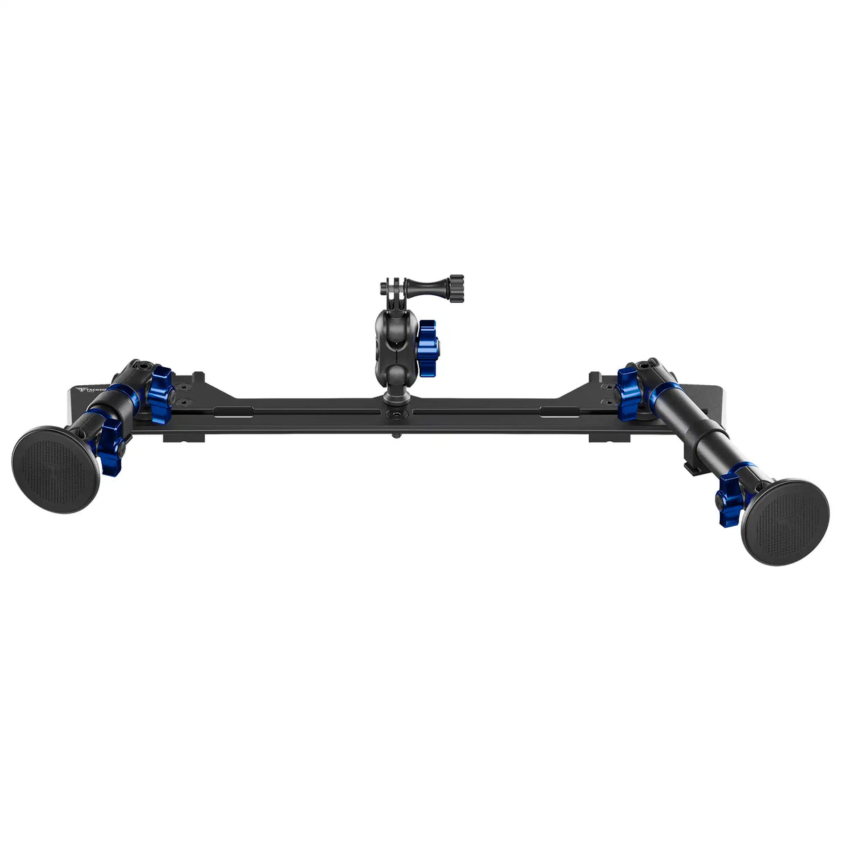 2021+ Ford Bronco & Bronco Raptor (Non-Sport) Tackform Slim Track Dash Bracket With Dual MagSafe Phone Mounts & GoPro Mount