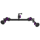 2021+ Ford Bronco & Bronco Raptor (Non-Sport) Tackform Slim Track Dash Bracket With Dual MagSafe Phone Mounts & GoPro Mount