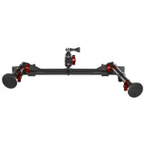 2021+ Ford Bronco & Bronco Raptor (Non-Sport) Tackform Slim Track Dash Bracket With Dual MagSafe Phone Mounts & GoPro Mount