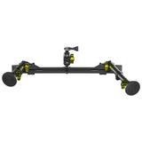 2021+ Ford Bronco & Bronco Raptor (Non-Sport) Tackform Slim Track Dash Bracket With Dual MagSafe Phone Mounts & GoPro Mount