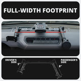 2021+ Ford Bronco & Bronco Raptor (Non-Sport) Tackform Slim Track Dash Bracket With Dual MagSafe Charging Phone Mounts