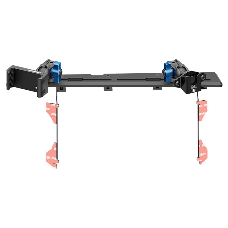 2016-2023 Toyota Tacoma Tackform Slim Track Dash Bracket With 20LITE Phone & CB Microphone Mounts