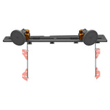 2016-2023 Toyota Tacoma Tackform Slim Track Dash Bracket With Dual MagSafe Phone Mounts