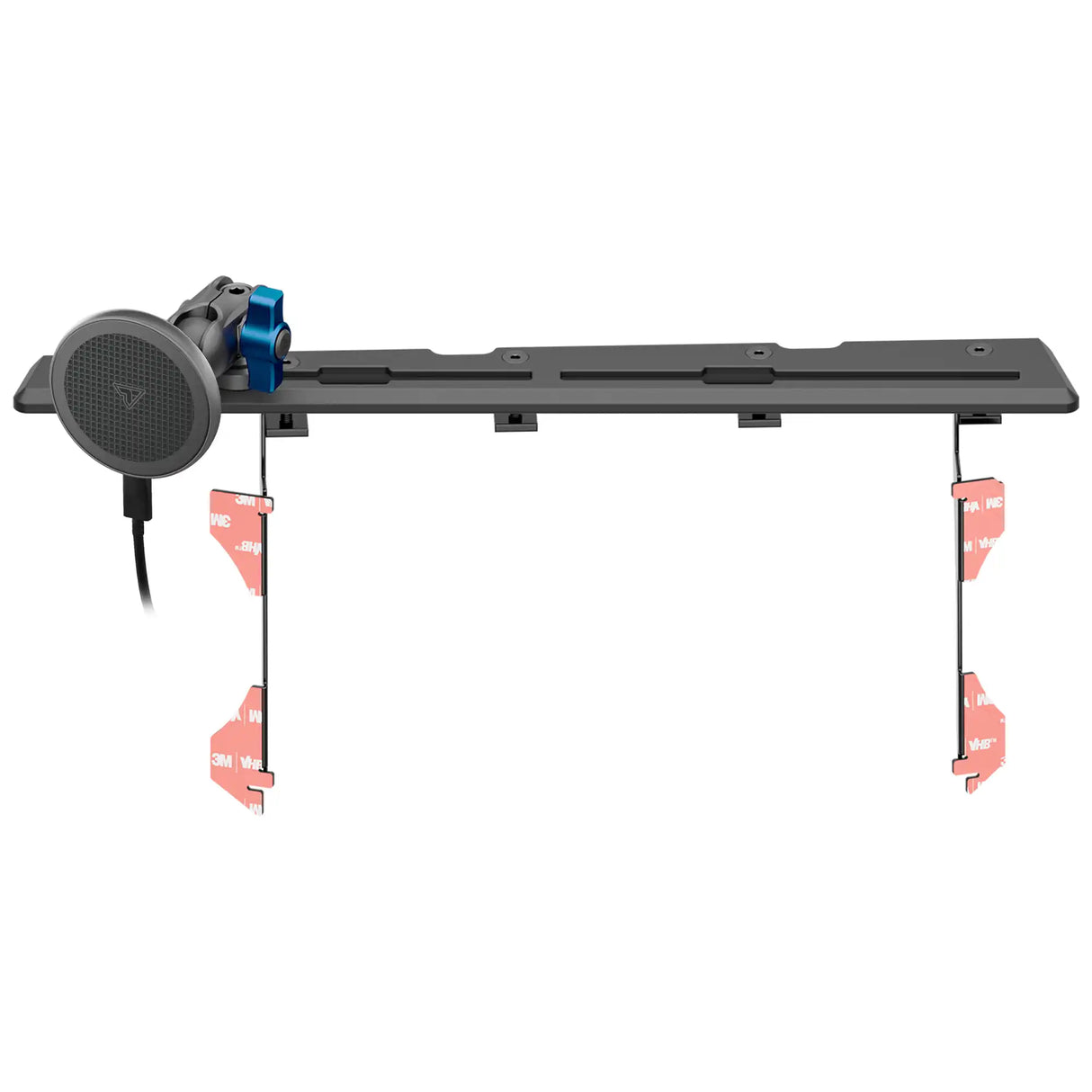 2016-2023 Toyota Tacoma Tackform Slim Track Dash Bracket With MagSafe Charging Phone Mount