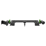 2021 - 2024 Ford Bronco SPORT Tackform Slim Track Dash Bracket With 20LITE Phone & Midland Magnetic CB Radio Mic Mounts
