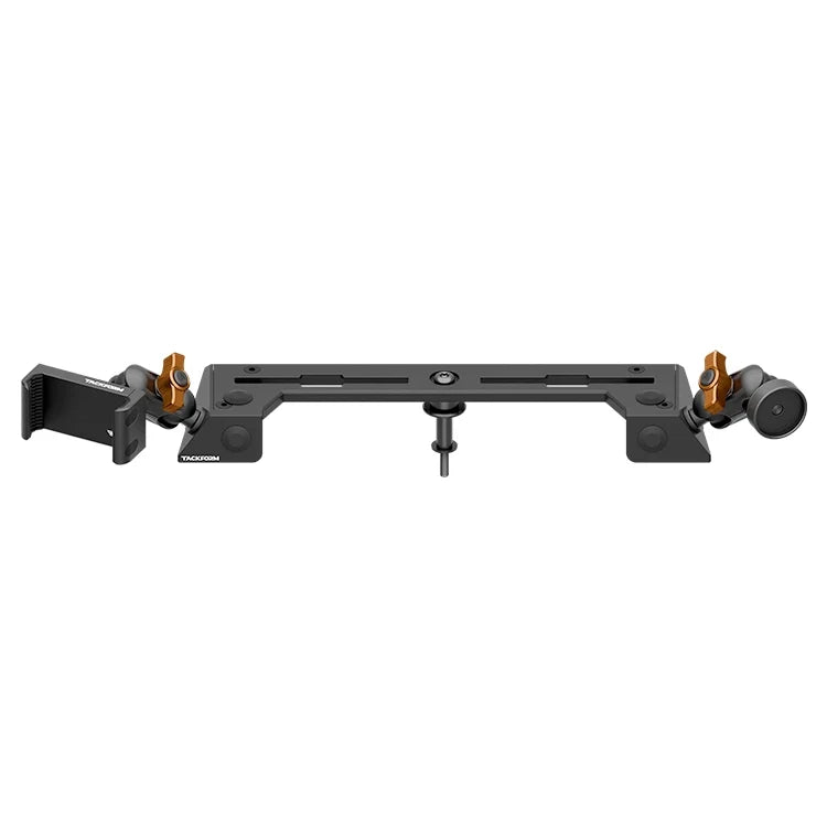2021 - 2024 Ford Bronco SPORT Tackform Slim Track Dash Bracket With 20LITE Phone & Midland Magnetic CB Radio Mic Mounts