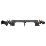2021 - 2024 Ford Bronco SPORT Tackform Slim Track Dash Bracket With 20LITE Phone & Midland Magnetic CB Radio Mic Mounts