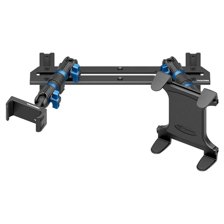 2023-2026 Ford Super Duty (F-250 Through F-600) Tackform Slim Track Dash Bracket With 20LITE Phone & Tablet Mounts