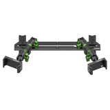 2023-2026 Ford Super Duty (F-250 Through F-600) Tackform Slim Track Dash Bracket With Dual 20LITE Phone Mounts