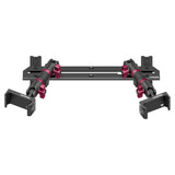 2023-2026 Ford Super Duty (F-250 Through F-600) Tackform Slim Track Dash Bracket With Dual 20LITE Phone Mounts