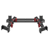 2023-2026 Ford Super Duty (F-250 Through F-600) Tackform Slim Track Dash Bracket With Dual 20LITE Phone Mounts