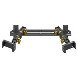 2023-2026 Ford Super Duty (F-250 Through F-600) Tackform Slim Track Dash Bracket With Dual 20LITE Phone Mounts