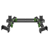 2023-2026 Ford Super Duty (F-250 Through F-600) Tackform Slim Track Dash Bracket With Dual 20LITE Phone Mounts