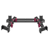 2023-2026 Ford Super Duty (F-250 Through F-600) Tackform Slim Track Dash Bracket With Dual 20LITE Phone Mounts
