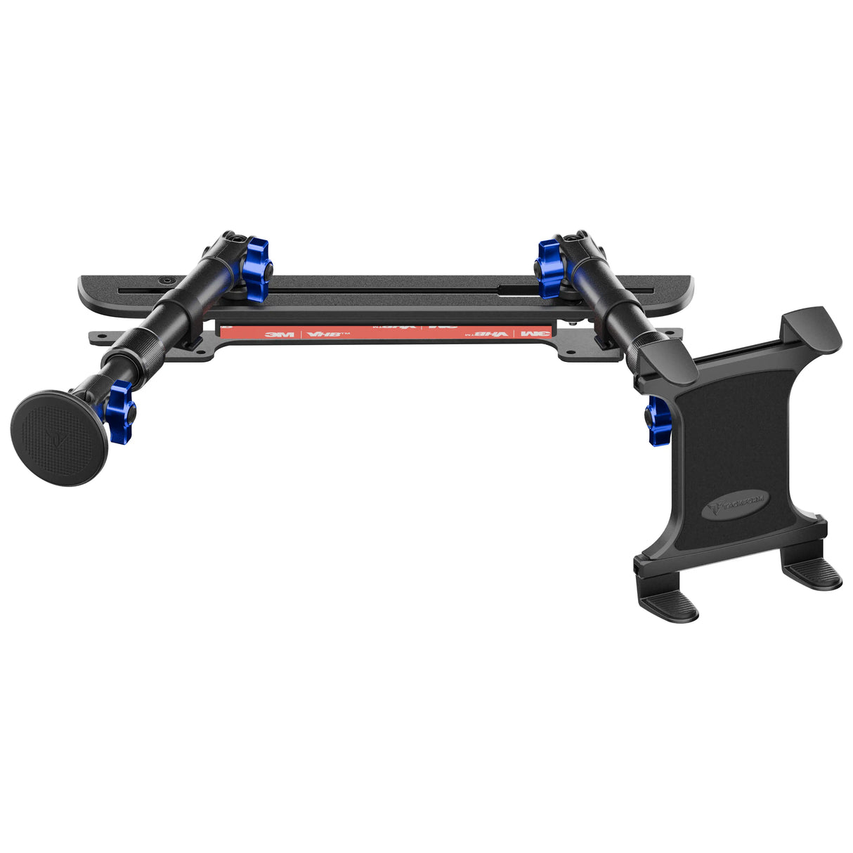 2024+ Ford F-150 (See Compatibility Info For Specific Year/Trim Fitment Details) Tackform Slim Track Dash Bracket With MagSafe Phone Mount and Tablet Holder | Telescoping Arm