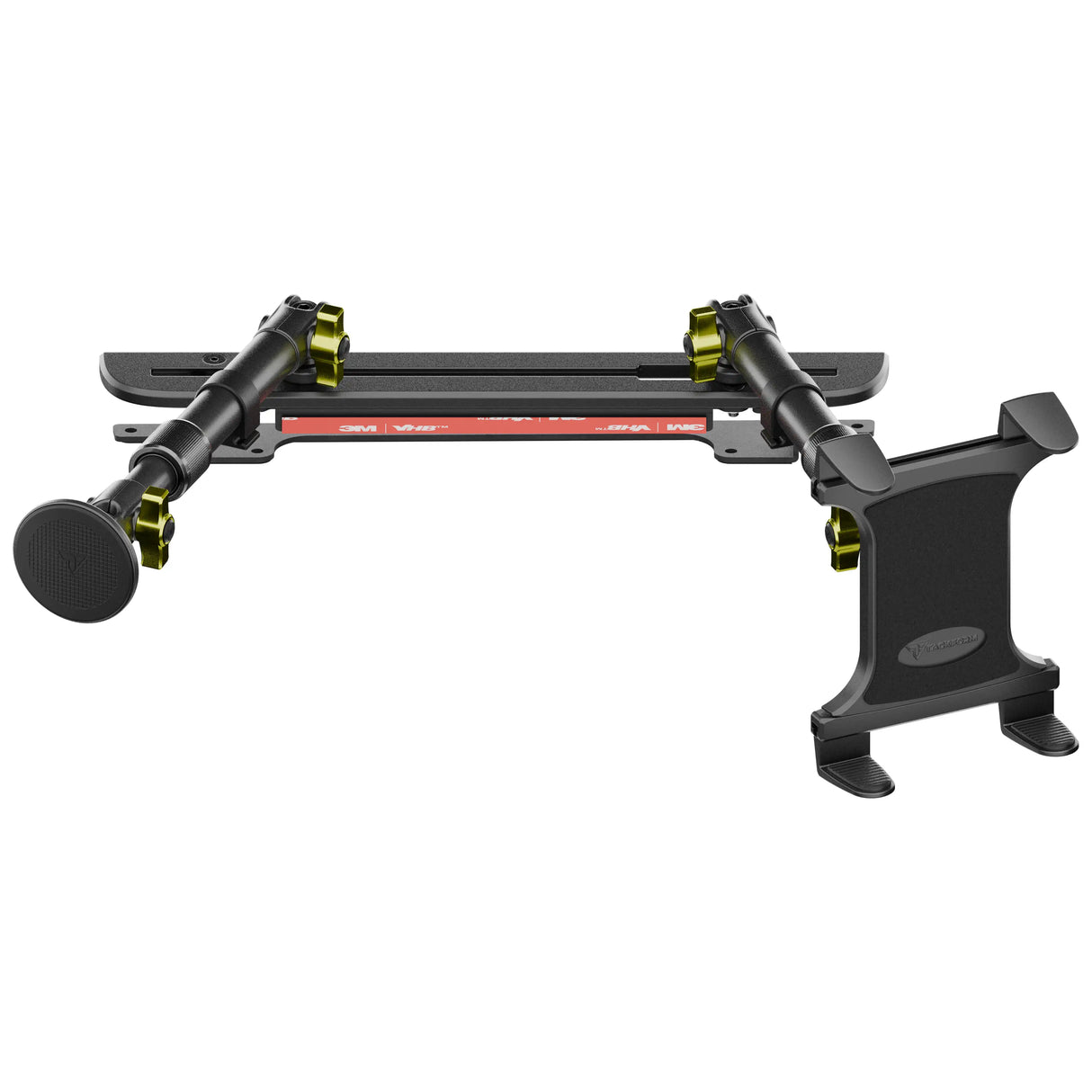 2024+ Ford F-150 (See Compatibility Info For Specific Year/Trim Fitment Details) Tackform Slim Track Dash Bracket With MagSafe Phone Mount and Tablet Holder | Telescoping Arm