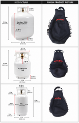 Burt's Tank Top: 10 Pound Propane Tank Insulator and Carrier