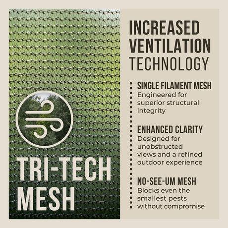 Gazelle G6 6-Sided Portable Gazebo with TriTech Mesh - product view 2