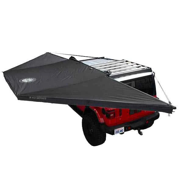 XD Nomadic 180 Degree Awning, Universal, Black Body, Black Trim and Travel Bag - image 1