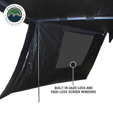 XD Nomadic 270 Degree Awning Walls W/Black Out, Black Body and Trim W/Storage Bag - image 4