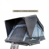 XD Sherpa Soft Shell Roof Top Tent - Grey Body & Black Rainfly | OVERLAND VEHICLE SYSTEMS