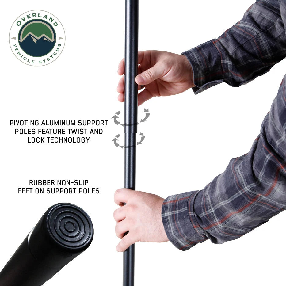 OVS XD Nomadic 270 Degree Awning w/Lights & Blackout