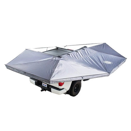 XD Nomadic 270 Awning W/Lights & Black Out Grey Hex, Black Trim & Black Travel Cover - image 1