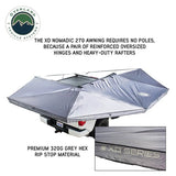 XD Nomadic 270 Awning W/Lights & Black Out Grey Hex, Black Trim & Black Travel Cover - image 2