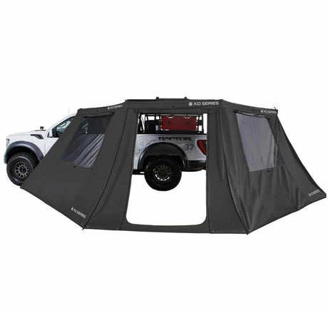 XD Nomadic 180 LTE Awning Walls - Black Fabric and Trim - Universal - image 1