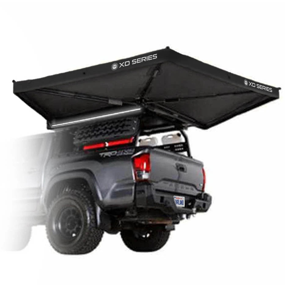 XD Nomadic 270 LTE Awning - Black Fabric and Travel Cover - image 1
