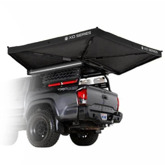 XD Nomadic 270 LTE Awning - Black Fabric and Travel Cover - image 1