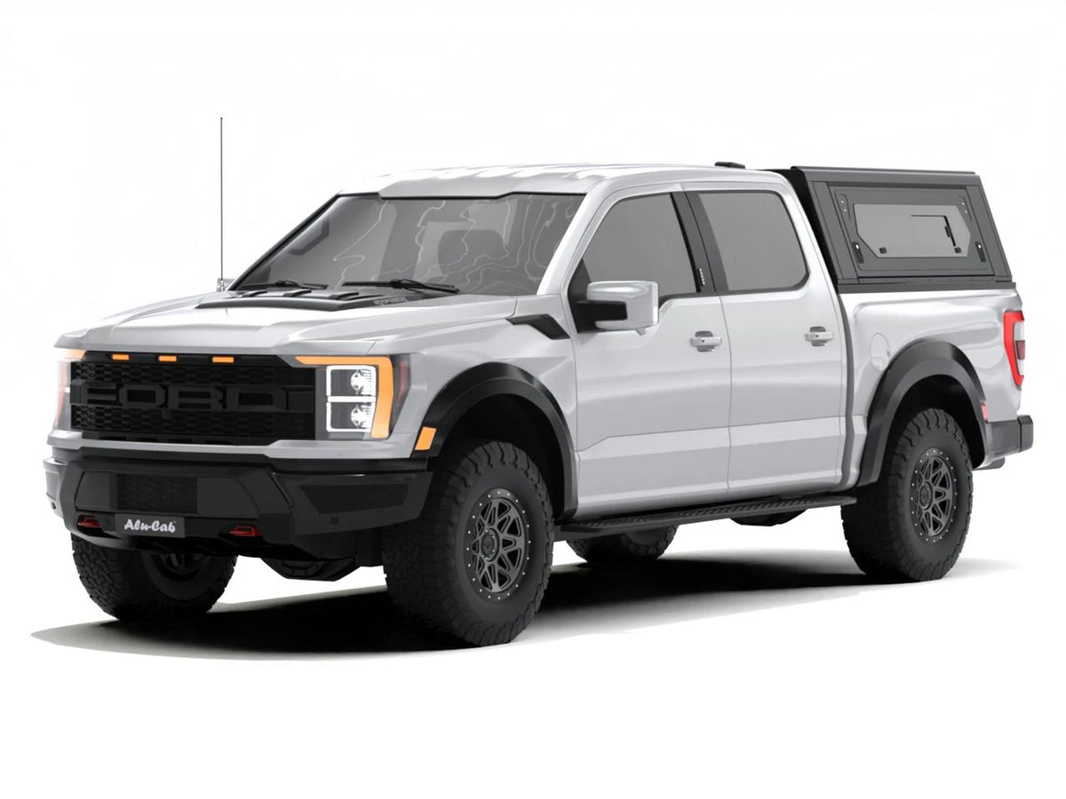 ALU-CAB Contour Truck Cap | 2021+ Ford F-150 5.5 ft | Side Windows